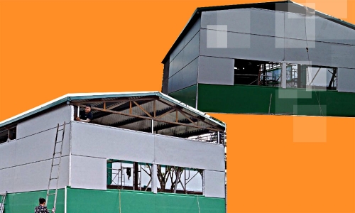 PANEL KP ĐƯỢC SỬ DỤNG ĐỂ XÂY DỰNG KHU VUI CHƠI